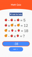 MathQuiz - Math Test screenshot 0