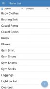 SmartPack - Bag packing list for travel screenshot 4