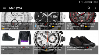Luxury deals. Shopping brands screenshot 0