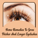 Home Remedies To Grow Thicker And Longer Eyelashes Icon