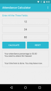 Attendance Calculator screenshot 3