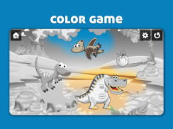 恐龙刮掉和色彩为孩子 screenshot 7