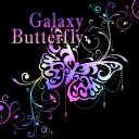 Galaxy Butterfly tema +HOME icon