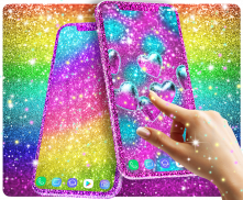 Colorful glitter wallpapers screenshot 4