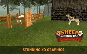 Sheep Shepherd Dog Simulator : Farm Animals Dog screenshot 1