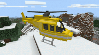 MCPE Airplane and Helichopter screenshot 1