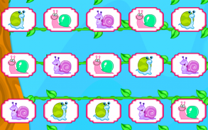 Matching Game-Twirl Snail Kids screenshot 3