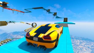 Mega Ramp Car Racing & Stunts : Impossible Track screenshot 2