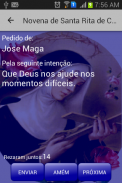 Novena de Santa Rita de Cássia screenshot 4