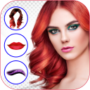 Woman Hairstyle Camera Icon