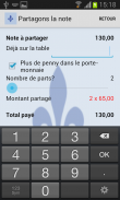 Tip, Taxes et Partage screenshot 7