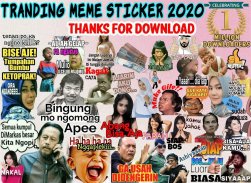 Kumpulan Sticker 2020 Keren Lucu for WAStickerApps screenshot 1