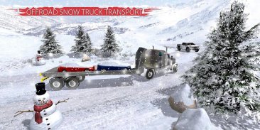 Winter-Schnee-Kleintransporter screenshot 1