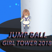 Jump Ball Girl Tower 2018 screenshot 0