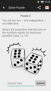 Probability Math Puzzles screenshot 4