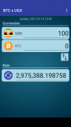 Bitcoin x Chelín ugandés screenshot 1