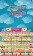 Summer Sweets Keyboard Theme screenshot 4