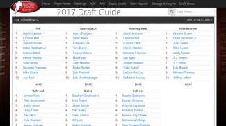 2017 Free Draft Guide screenshot 8