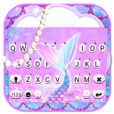 Pastel Mermaid Tail Keyboard Theme