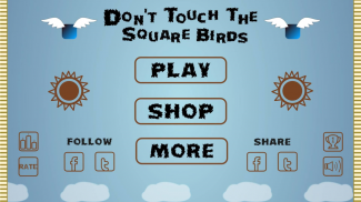 Don't Touch The Square Birds screenshot 0