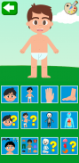 Partes do Corpo para Crianças screenshot 4