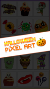 Halloween Pixel Art Coloring screenshot 6