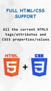 HTML CSS Live Code Editor & Learning screenshot 3