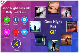 Good Night Kiss GIF Image screenshot 7