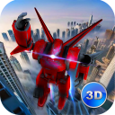 Flying Robot Simulator 3D Icon