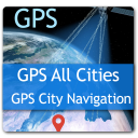 GPS All Cities City Navigation Icon
