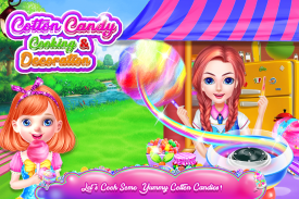 Cotton Candy Cooking & Decoration screenshot 0