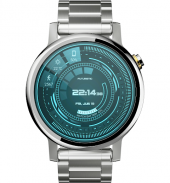 Futuristic GUI Watch Face screenshot 1