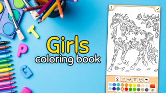 Download do APK de Livro de Colorir para Meninas para Android