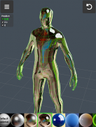 3D 모델링:  캐릭터만들기 . 렌더링, 렌더링 스케치 screenshot 5