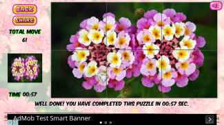 Puzzles of Flowers Free screenshot 5