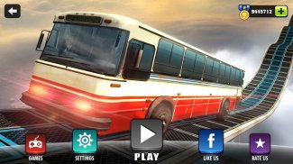 Impossible Sky Bus Driving Simulator Tracks 2018 screenshot 11