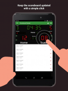 Scoreboard Basket screenshot 12