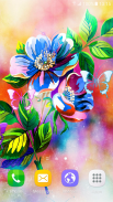 Abstract Flower Live Wallpaper screenshot 1