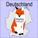 Topographie Deutschland MapApp