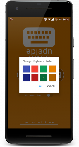 Upside Down Keyboard 1.0 Download Android APK | Aptoide