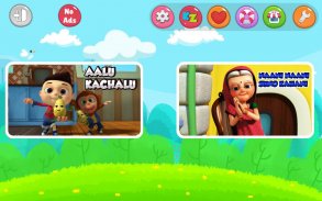 Hindi Top Nursery Rhymes - Offline Videos & Songs screenshot 4