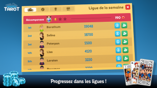 Exoty Tarot : Compétitions à 3, 4 ou 5 joueurs screenshot 3