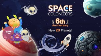 Space Colonizers! jogo idle cliker Incremental screenshot 1