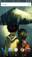 Hintergrund Regenschauer screenshot 1