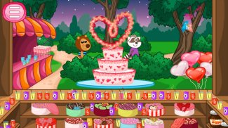Cooking games: Valentine's cafe for Girls screenshot 5