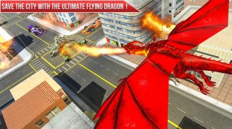 Flying Dragon - Car Robot Game screenshot 9