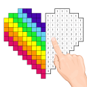 Pixel Art Number Coloring