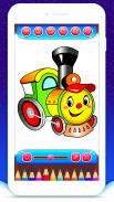 Train Coloring Book Game screenshot 7
