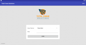 Total Crane Solutions App screenshot 1