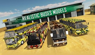 US Army Bus Driver Games 3D screenshot 7